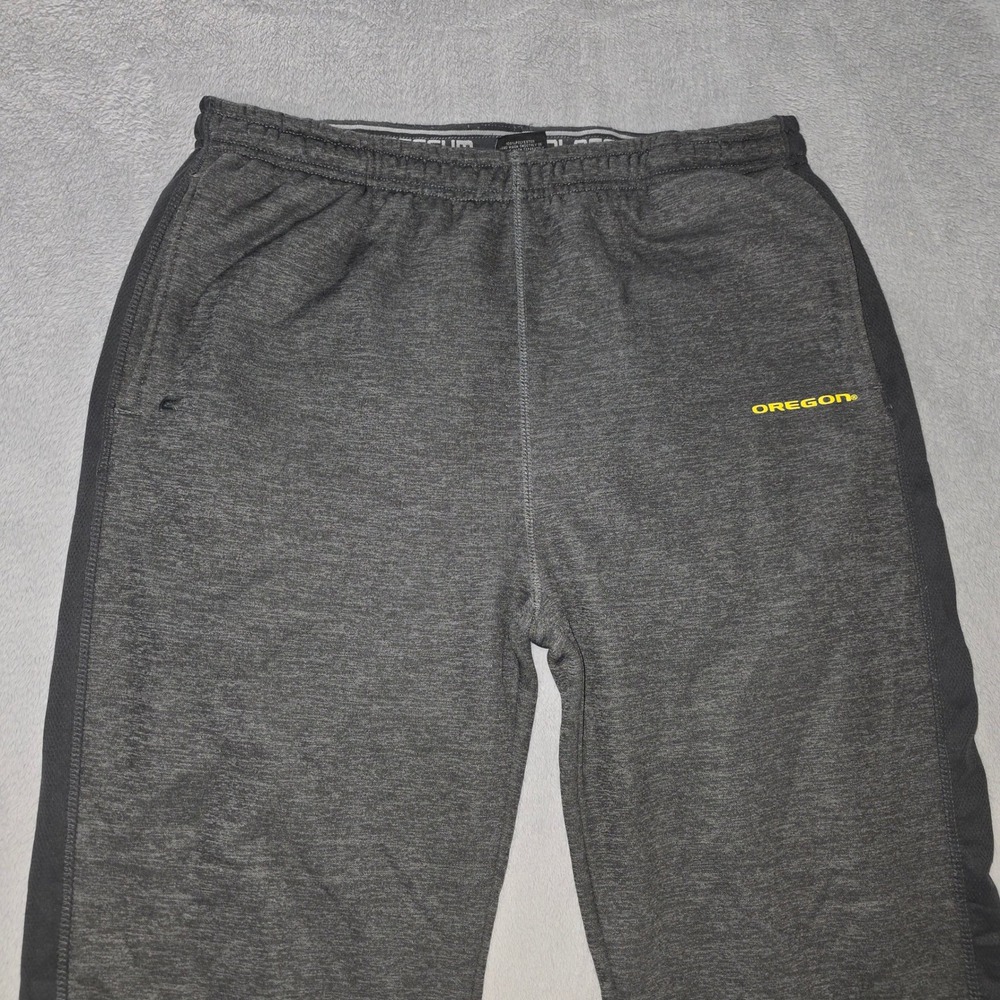 Colosseum Oregon Ducks Mens XL Gray Heather Athletic Jogger Sweatpants‎